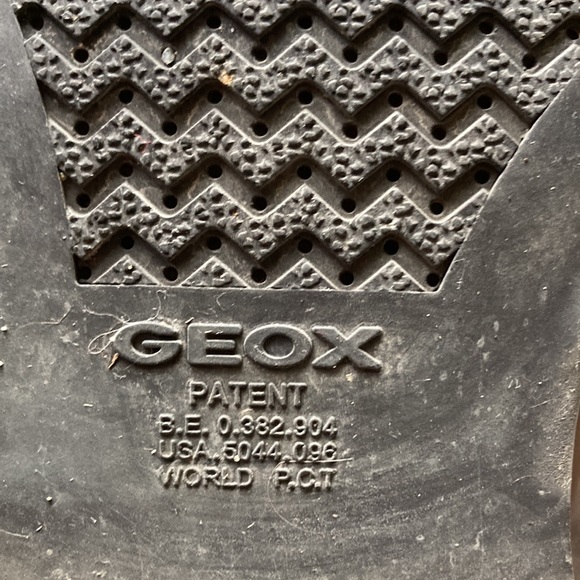 Geox Brown Square Toe Dress Shoe - Picture 7 of 9